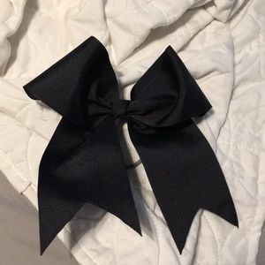 Varsity Black Bow